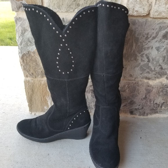 bear trap wedge boots